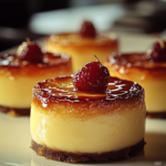Mini Crème Brûlée Cheesecakes