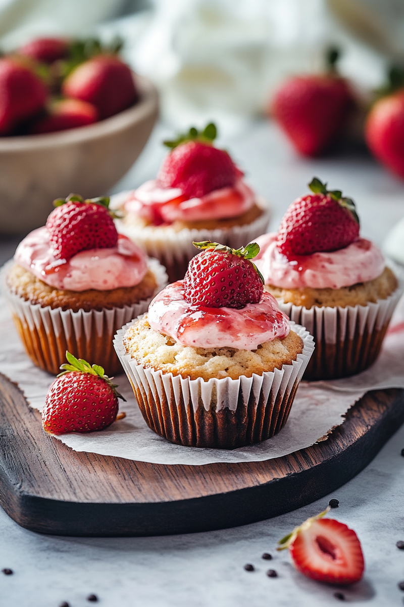 Strawberry Muffins