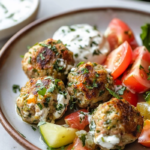 Greek Turkey Meatballs Recipe