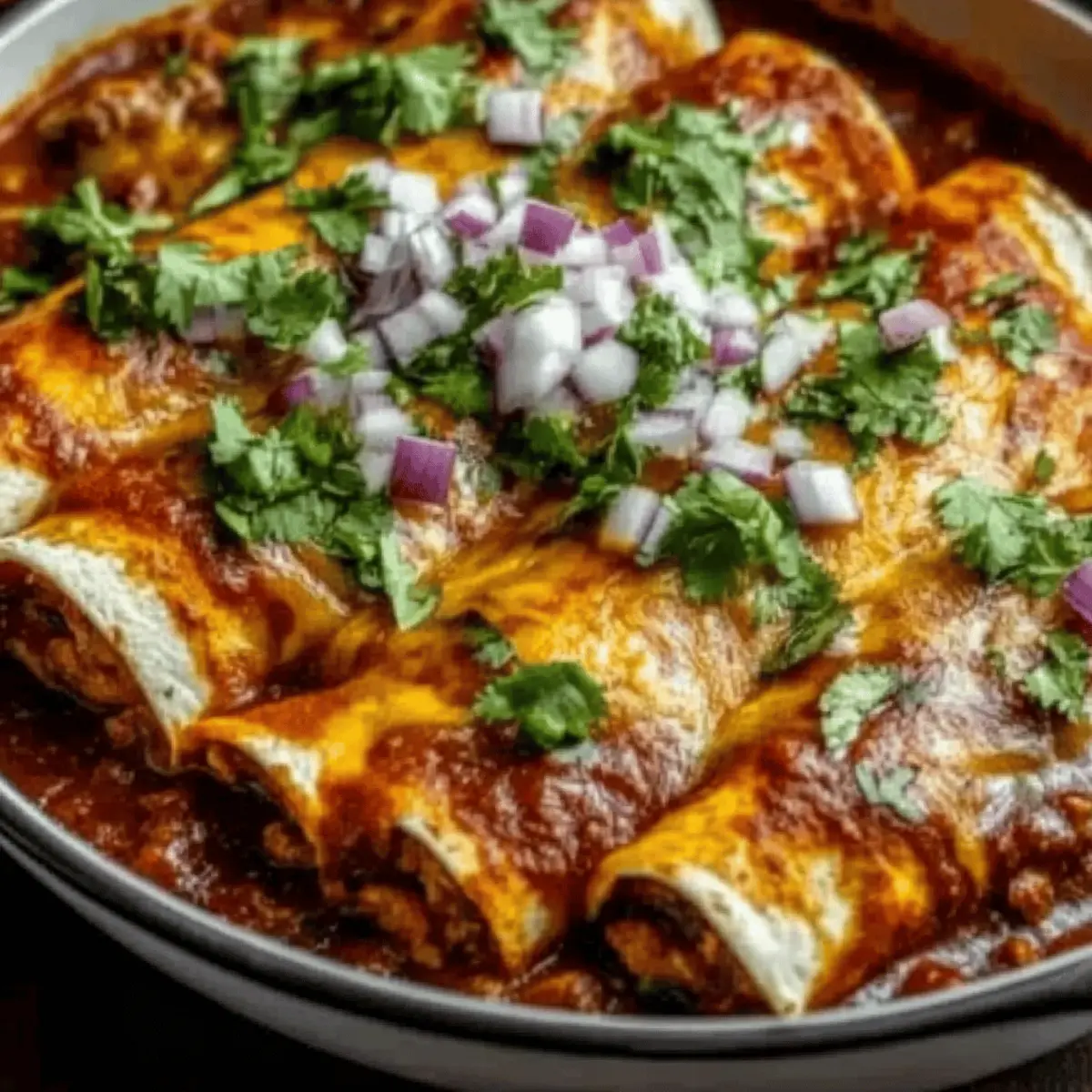 Birria Enchiladas