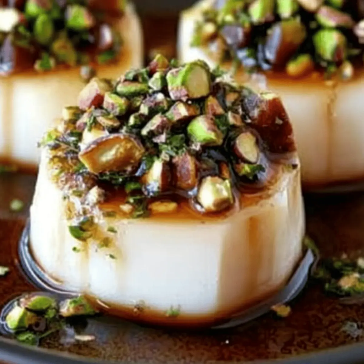 Goat Cheese with Honey, Figs, and Pistachios
