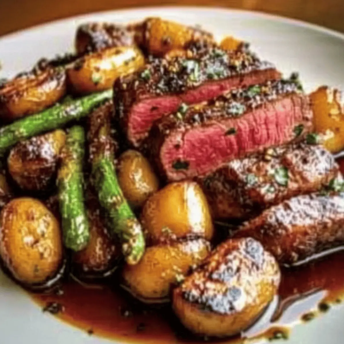 Beef Tenderloin with Roasted Vegetables