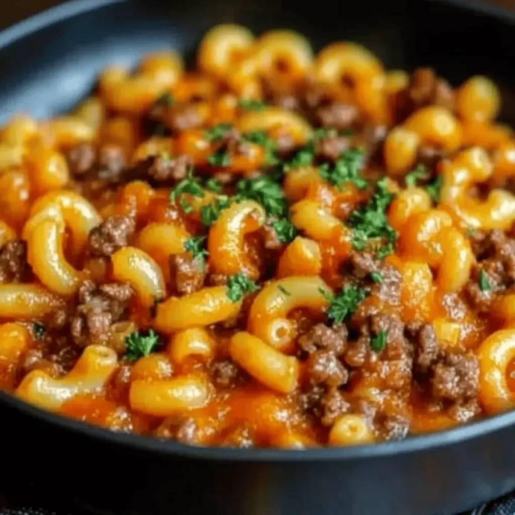 One Pot Beefaroni