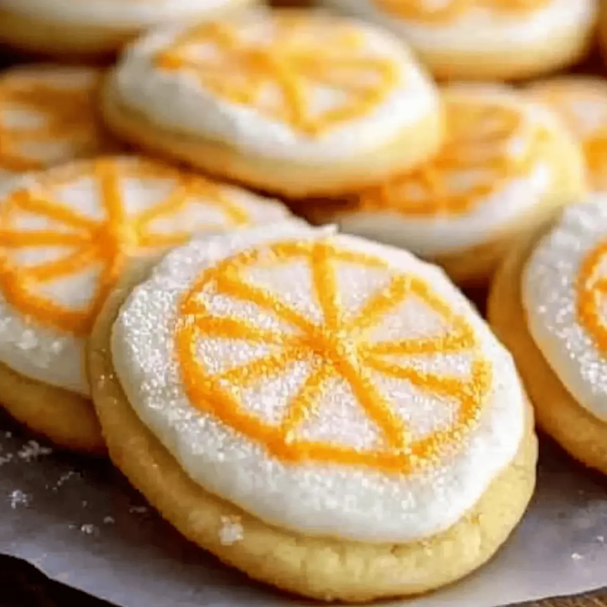 Creamsicle Orange Sugar Cookies