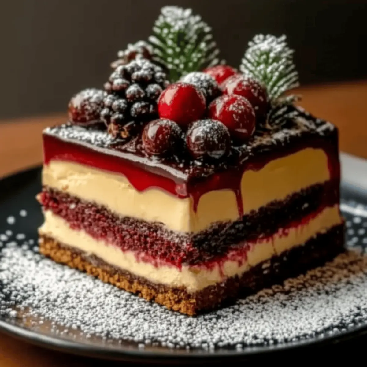 Christmas Entremet