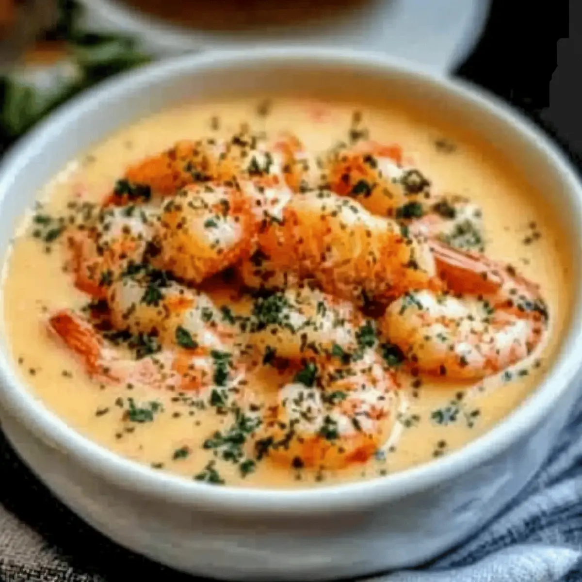 Creamy Crab and Shrimp Seafood Bisque