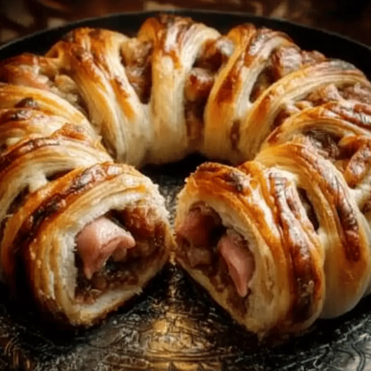 Pigs In A Quilt Woven Dough