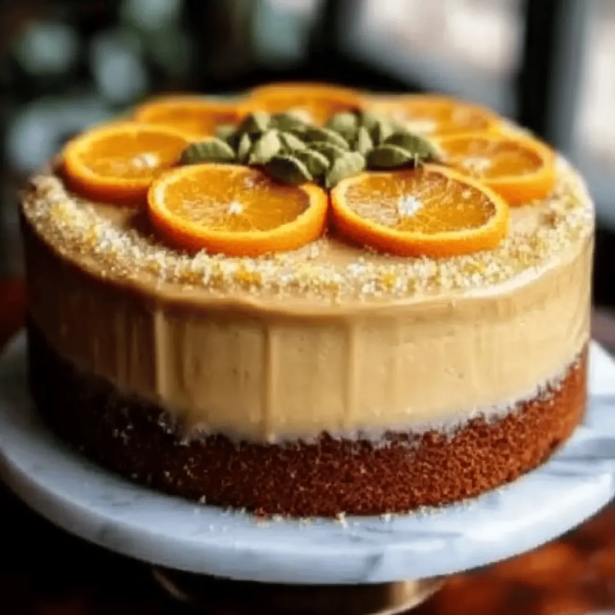 Orange Cardamom Cake