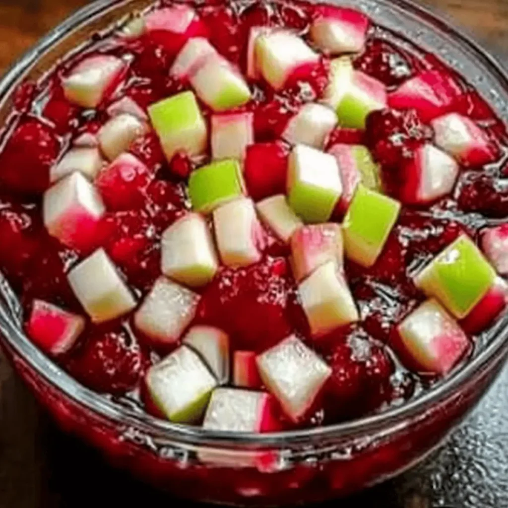 Cranberry Apple Jello Salad